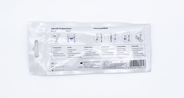 Schnelltest - Covid-19 Corona Antigen / Selbsttest - Hightop - 1er-Pack